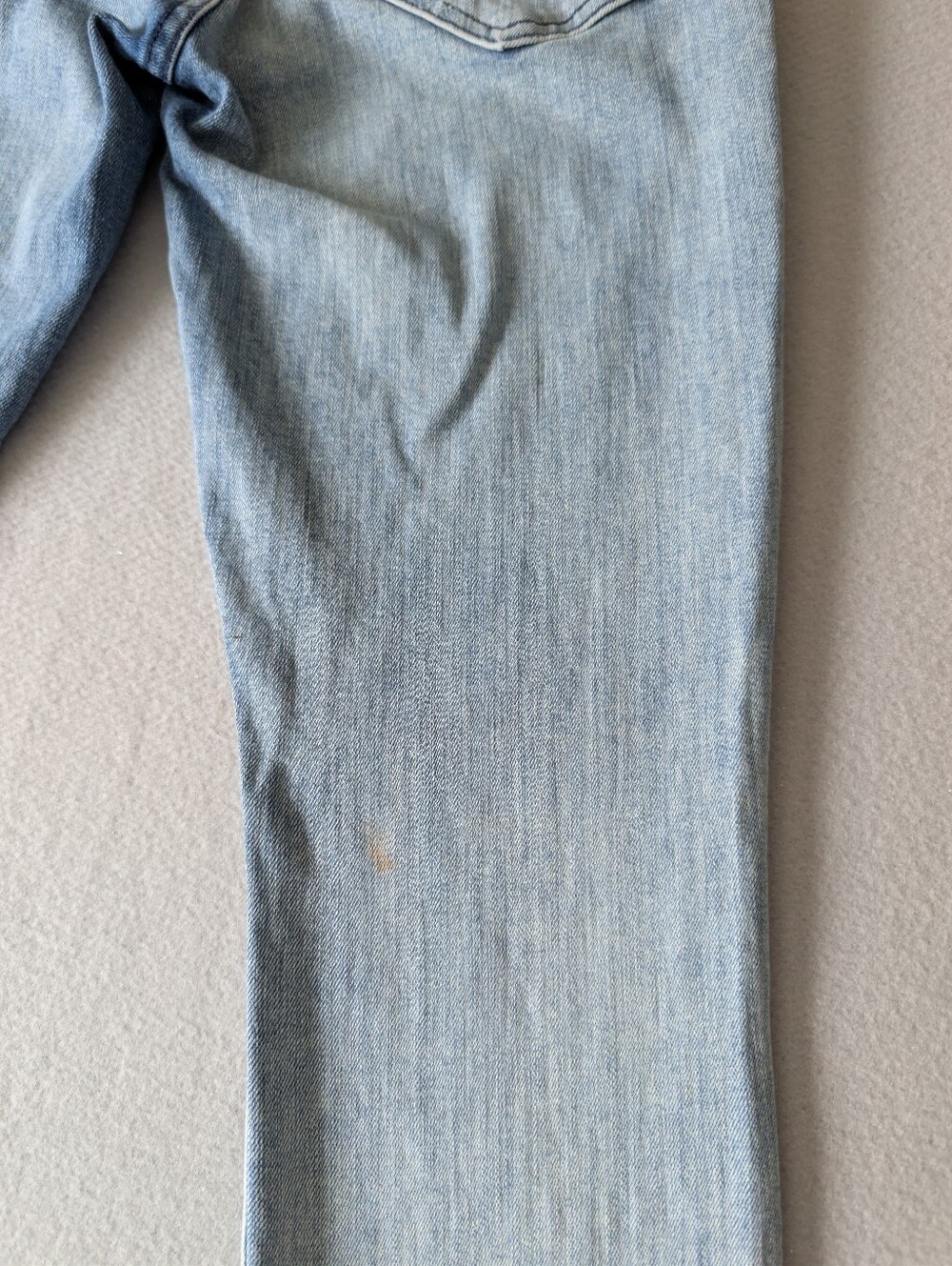 Mother The Looker Light Wash Distressed Skinny Jeans Sz 26 Women's Made In USA image 7